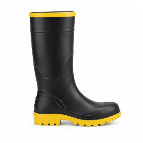 Bota de goma con puntera de acero
